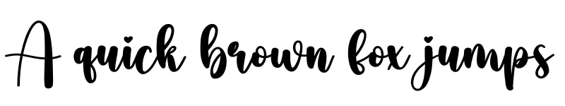 Preview of Hello Autumn Regular font