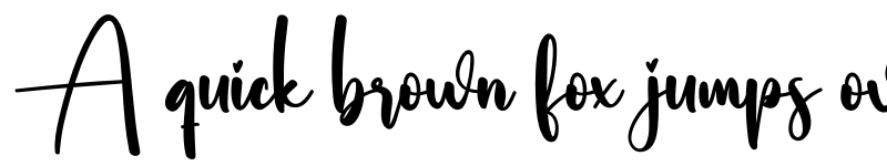 Preview of Hello Bestie Regular font