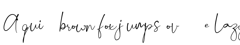 Preview of Hello Emillia Demo Regular font