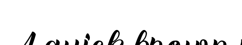 Preview of Hello Januari Regular font