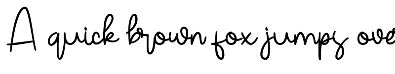 Preview of Hello Middlenight Regular font