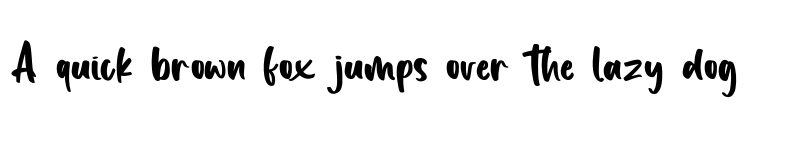 Preview of Hello Monday Regular font