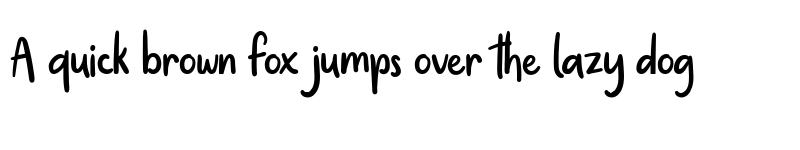 Preview of Hello Morning Regular font