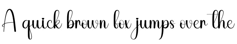 Preview of Hello Rainbow Regular font