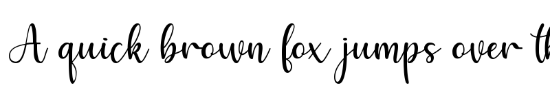 Preview of Hello Regular font