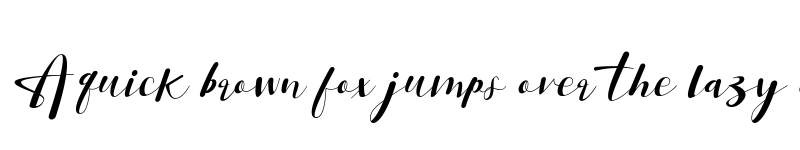 Preview of Hello Saffana Italic font