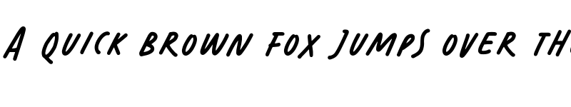 Preview of Hello Sister Sans demo Regular font