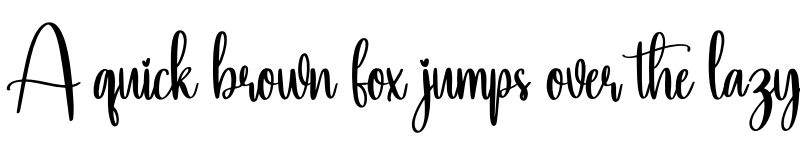 Preview of Hello Wedding Regular font