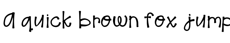 Preview of HelloAloha Medium font