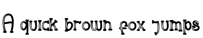 Preview of Helloo Kidos Regular font