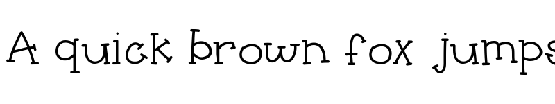 Preview of HelloPippi Medium font