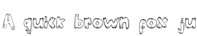 Preview of Helter Skater Normal font