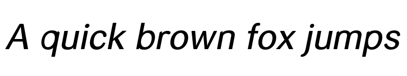 Preview of helvari Italic font