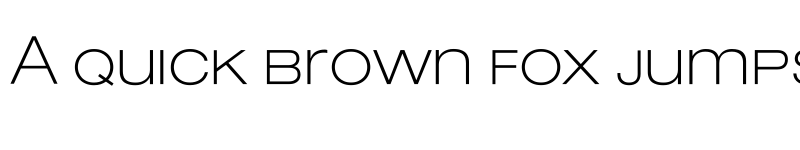 Preview of Helvelow ThinExt font