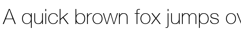 Preview of Helvetica CE 35 Thin Regular font
