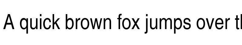 Preview of Helvetica Narrow Regular font