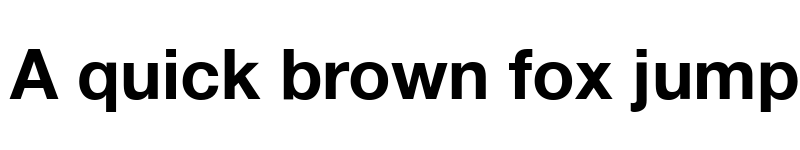 Preview of Helvetica Neue Bold font