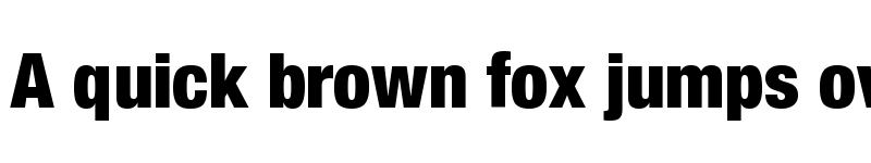 Preview of Helvetica Neue Condensed Black font