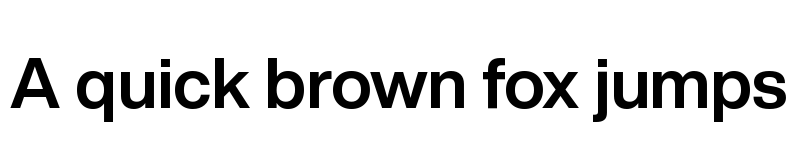 Preview of Helvetica Now Display Bold font