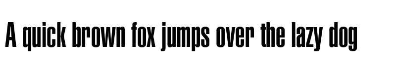 Preview of Helvetica Ultra Compressed Regular font