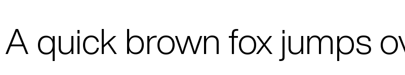 Preview of HelveticaNowDisplay Regular font