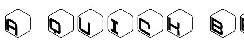 Preview of Hemicube Logo PERSONAL USE ONLY Regular font