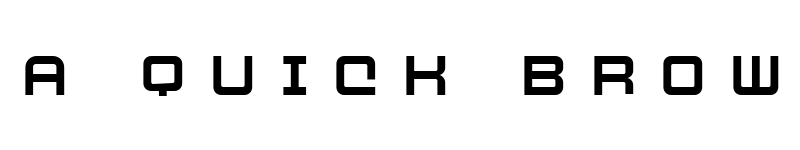 Preview of Hemicube Type PERSONAL USE ONLY Regular font