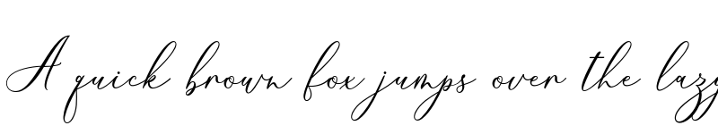 Preview of Hemilia Regular font