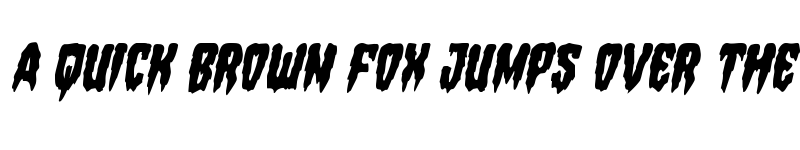 Preview of Hemogoblin Condensed Italic Condensed Italic font