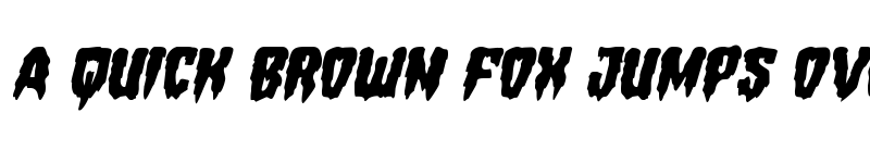 Preview of Hemogoblin Italic Italic font