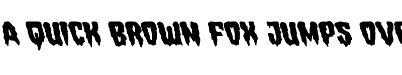 Preview of Hemogoblin Leftalic Italic font