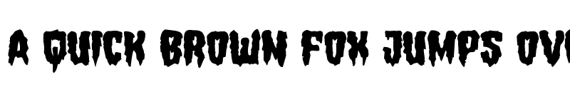 Preview of Hemogoblin Mangled Regular font