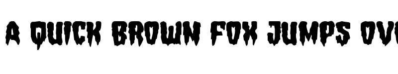 Preview of Hemogoblin Regular font