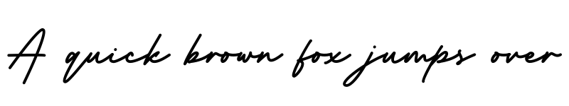 Preview of Hendrigo Regular font