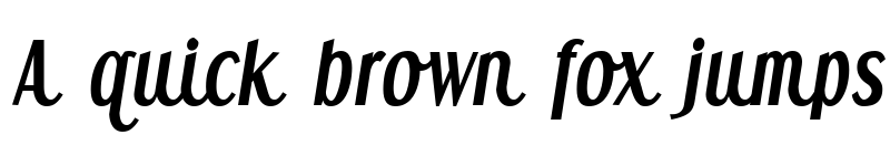 Preview of Heni Panjaitan Bold Italic font