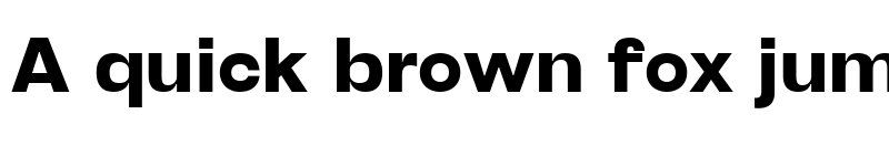 Preview of Henju Extra Bold font