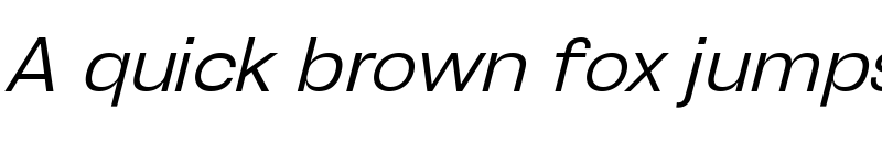 Preview of Henju Light Slanted font