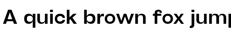 Preview of Henju Semi Bold font