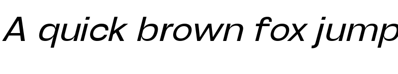 Preview of Henju Slanted font