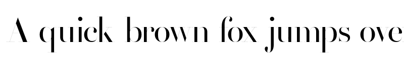 Preview of Henri Didot Regular font