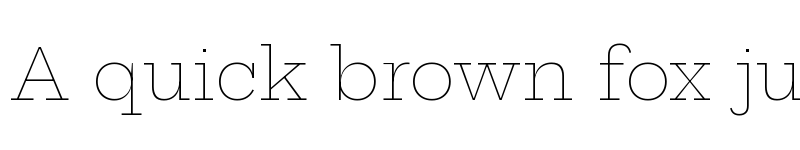 Preview of Hepta Slab ExtraLight font