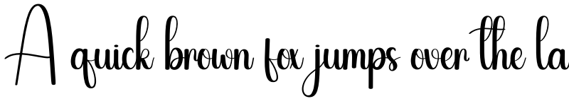 Preview of Herbs Regular font