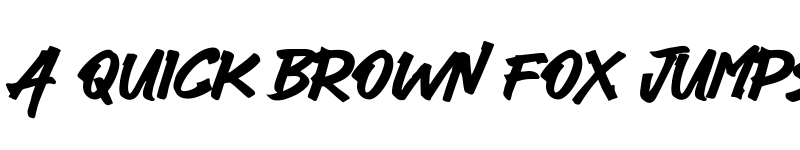 Preview of Here Brat Regular font