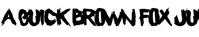 Preview of Heretic Regular font