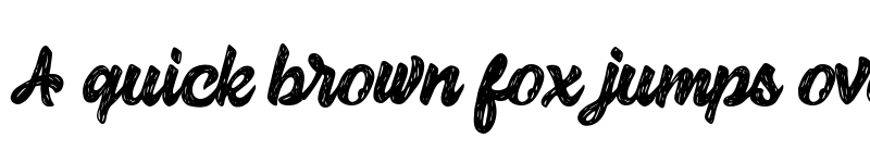 Preview of Herey Script Free Version Regular font