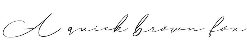 Preview of Herlyna Regular font