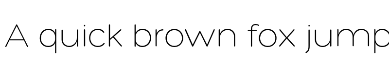 Preview of Hero Light Light font