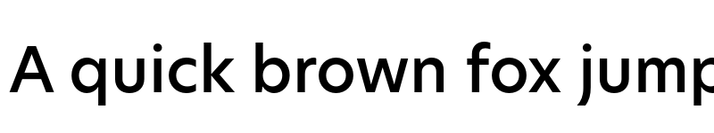 Preview of Hero New Medium font