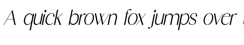 Preview of Herova Italic Italic font