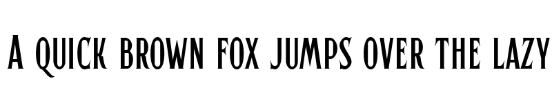 Preview of Hertical Serif Demo font